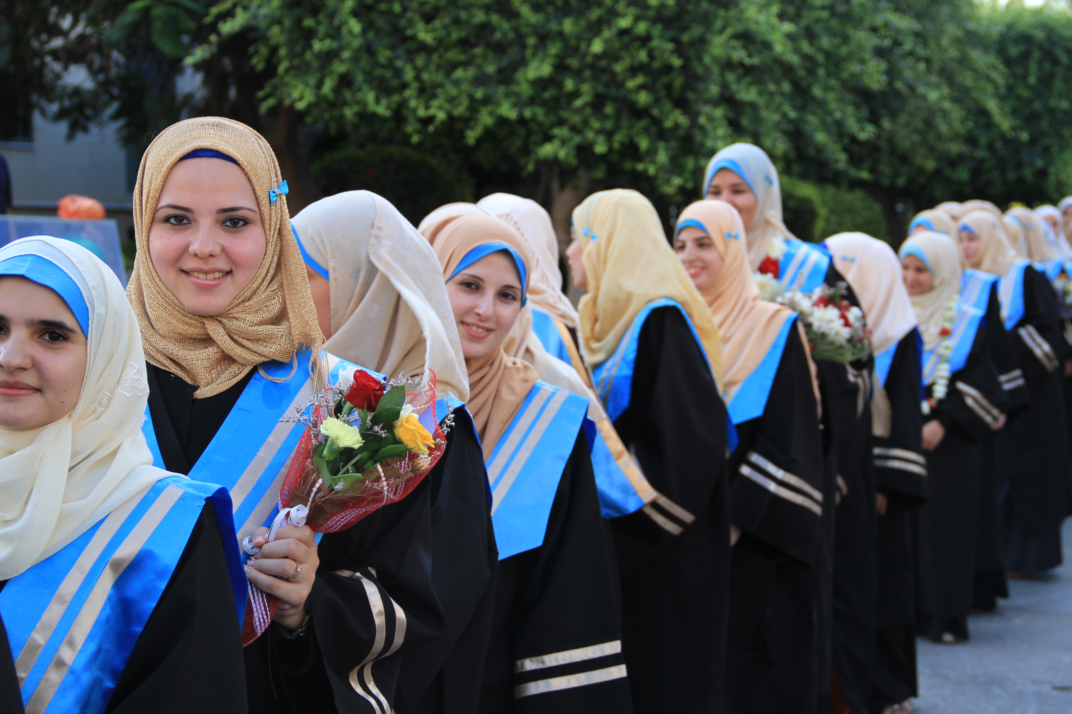 احتفالات تخريج طلاب وطالبات كلية العلوم الصحية