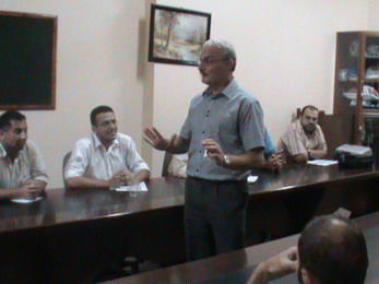 CDI, at IUG, Receives Consultant of Children Health at Royall College
