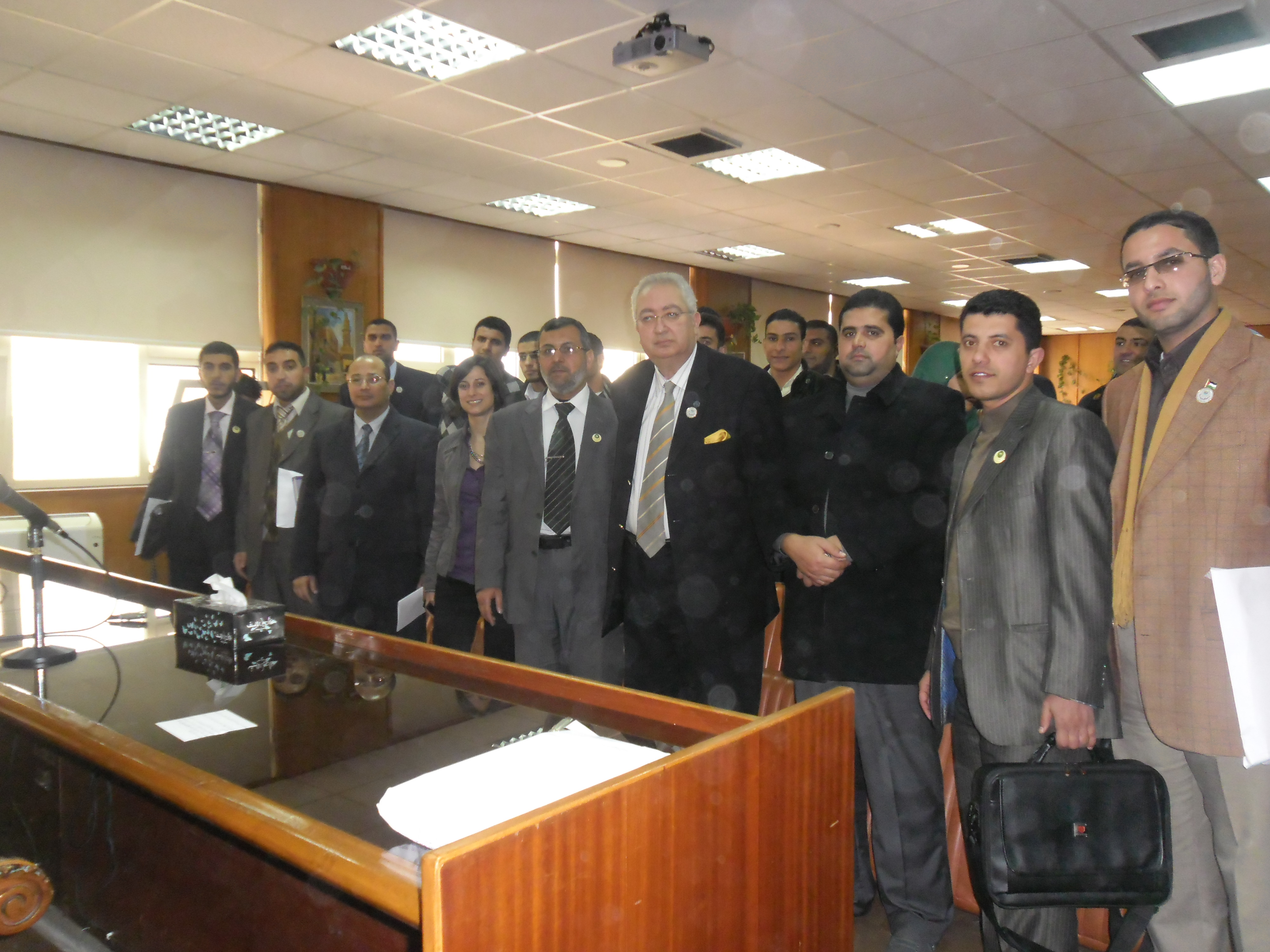 قسم الشريعة والقانون يقوم بزيارة علمية لجامعة الإسكندرية