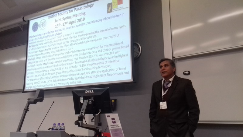 IUG Health Sciences Partakes In UK Conference for Parasitology
