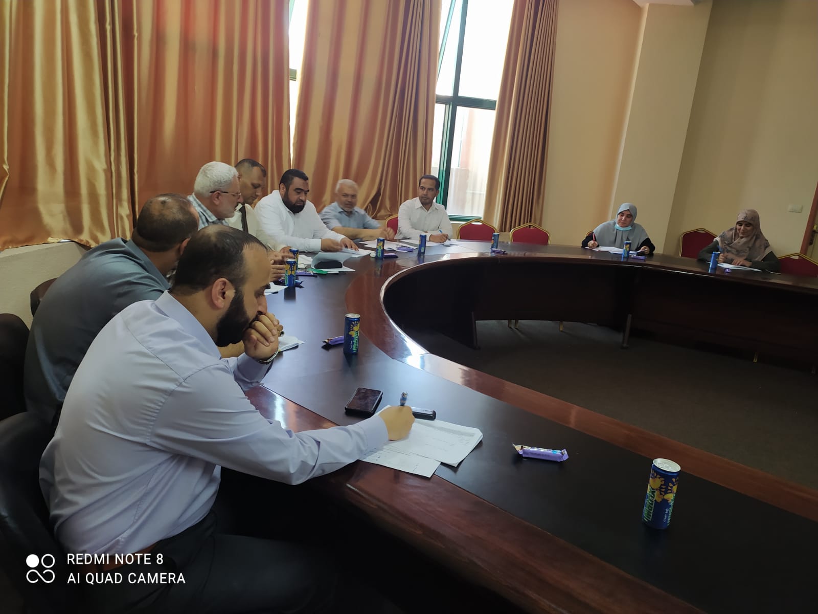 اجتماع لجنةالاستقطاب لكلية الشريعة والقانون
