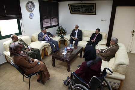 Palestine European Union Delegation Representative Visits IUG