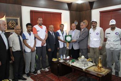 IUG Receives KRCS Delegation