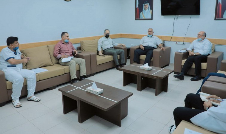 كلية العلوم الصحية ومستشفى حمد يبحثان سبل التعاون المشترك في مجال التدريب والبحث العلمي