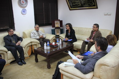 ILO Delegation Visits IUG