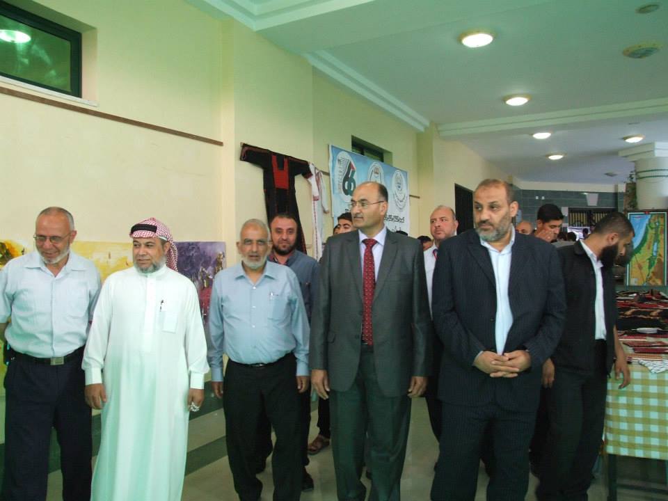 افتتاح المعرض الثقافي الثاني لإحياء ذكرى النكبة “66” في فرع الجامعة جنوب قطاع غزة