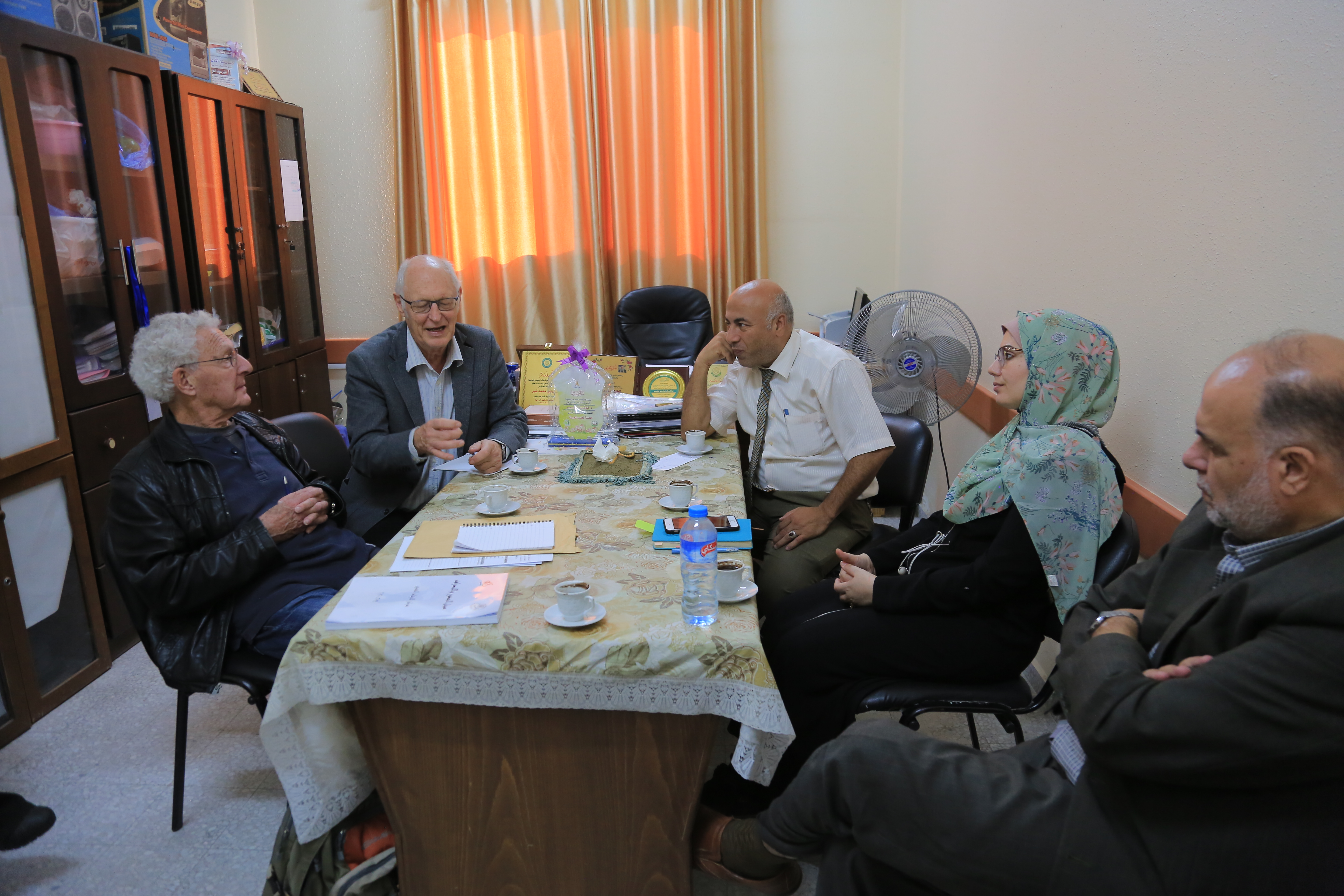 Sweden Doctors Visit IUG Psychological Counselling Center
