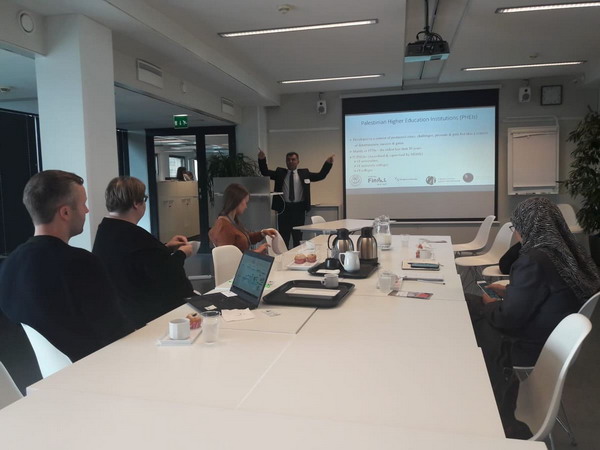 Academics From Islamic University-Gaza Visited Tampere University