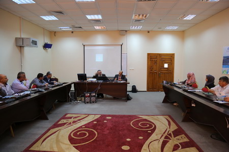 Workshop at IUG about Integrated Coastal Zone Management