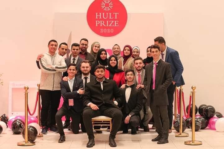 IUG Organizing Team Ranked First in World Hult Prize