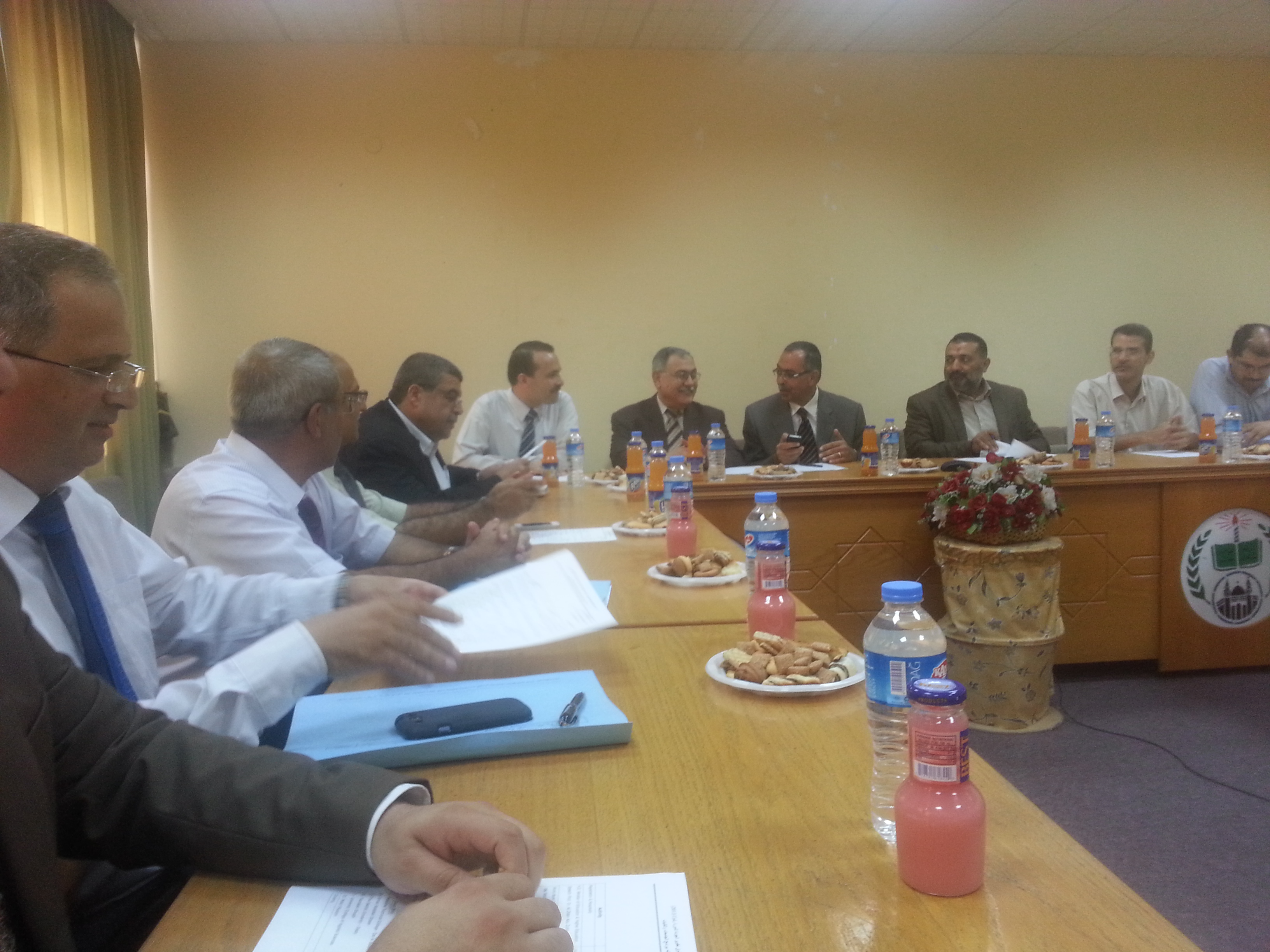 حفل التوقيع على منحة صندوق تطوير الجودة  QIF الممول من البنك الدولي