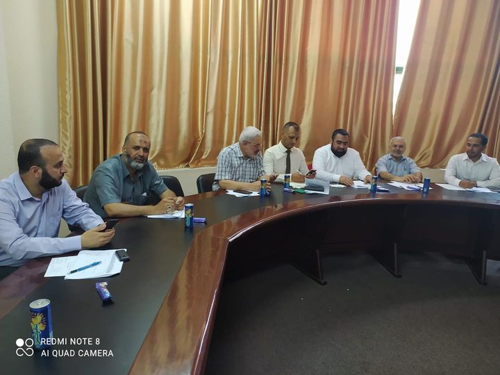 اجتماع لجنةالاستقطاب لكلية الشريعة والقانون