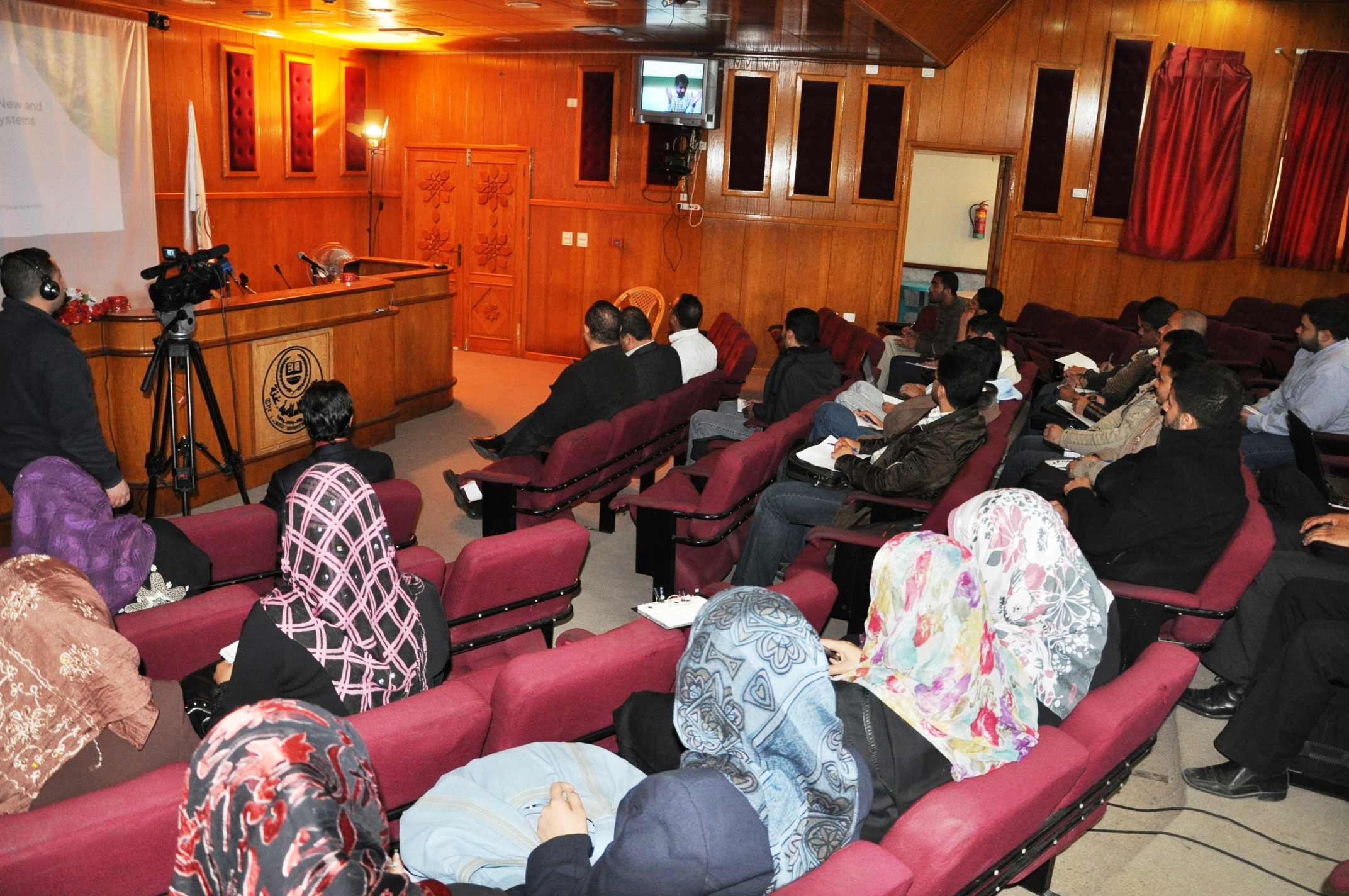 A seminar at Electrical Engineering Department about Power Electronics in Renewable Energy System