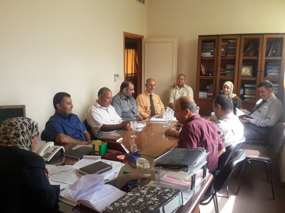 عمادة الجودة والتطوير تستأنف فعاليات اعداد الخطة الاستراتيجية الثالثة للجامعة 2015-2018