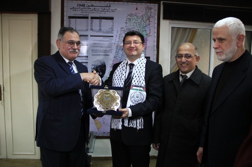 IUG President Receives the Turkish Ambassador