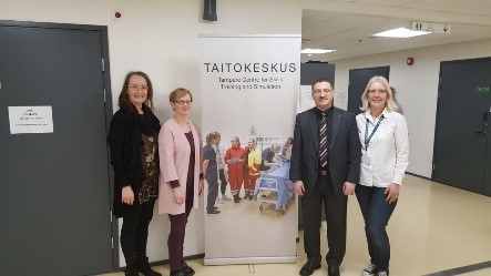 IUG Dean of CSCE Visits Tampere University