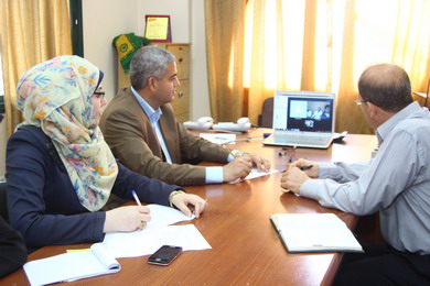 Meetings with ECU and Sassari Universities