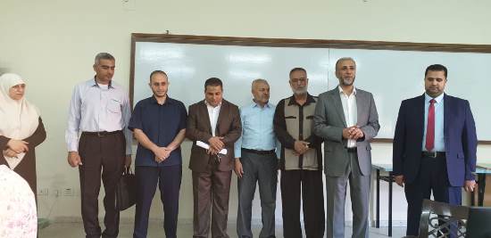 جولة تفقدية لعمادة الكلية