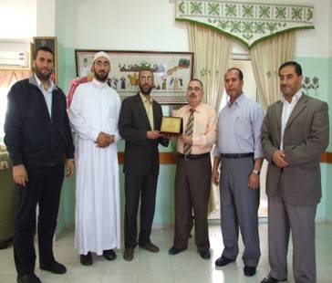 مشاركة الكلية في زيارة مديرية التربية والتعليم غرب حانيونس