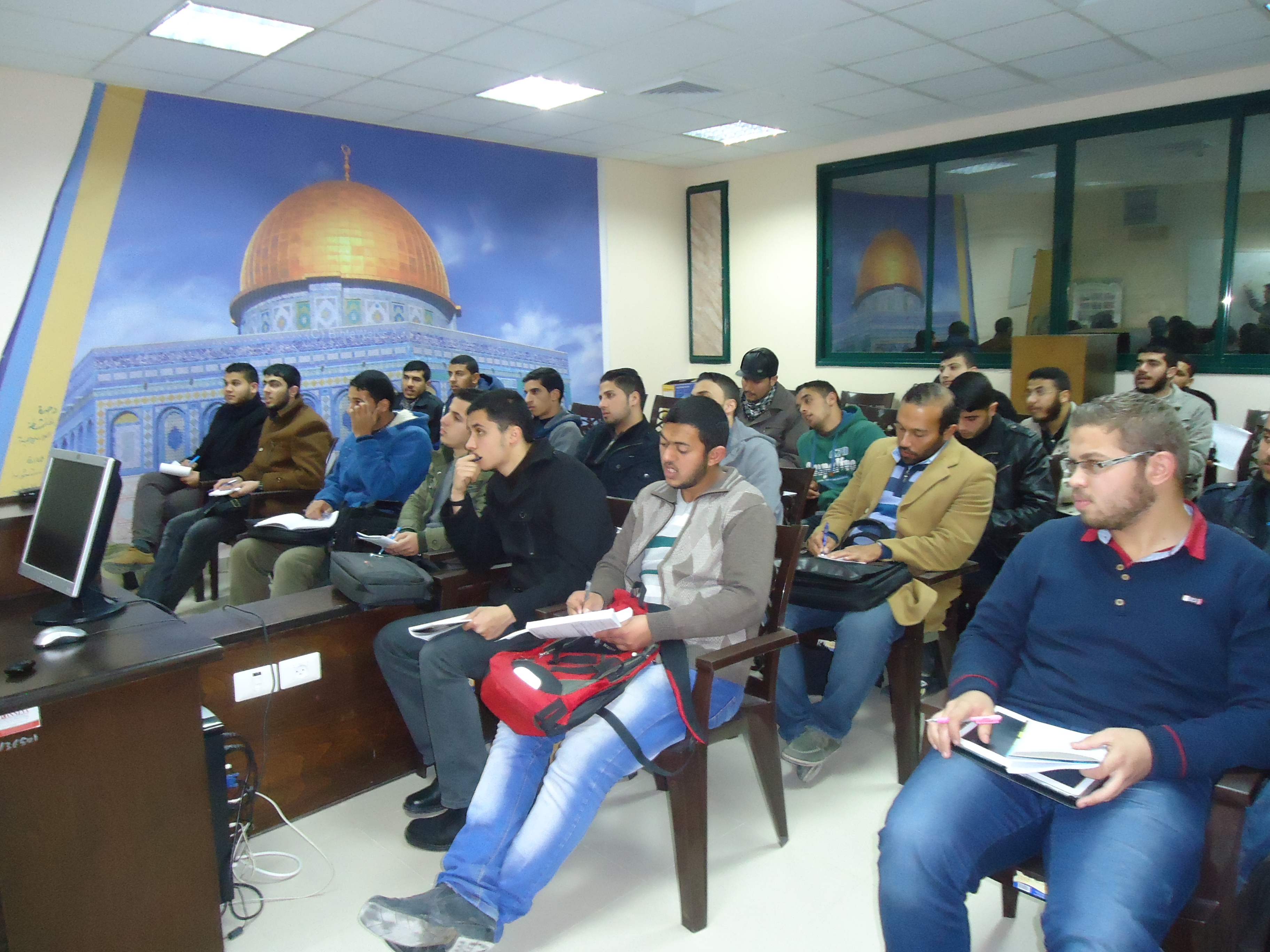 افتتاح دورة اللغة التركية بعمادة شئون الطلبة