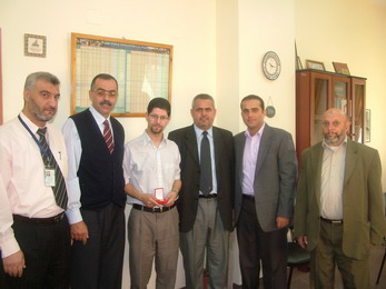 Al-Jazeera Delegation Visits IUG