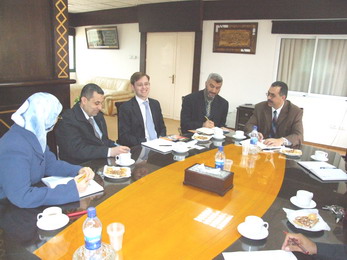 Universities Cooperation Attaché Visits IUG
