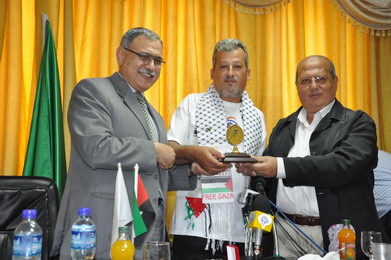 A Libyan Delegation Visits IUG