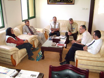 MSF Delegation Visits IUG