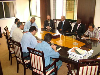South African Deputy Representative to PA Visits IUG