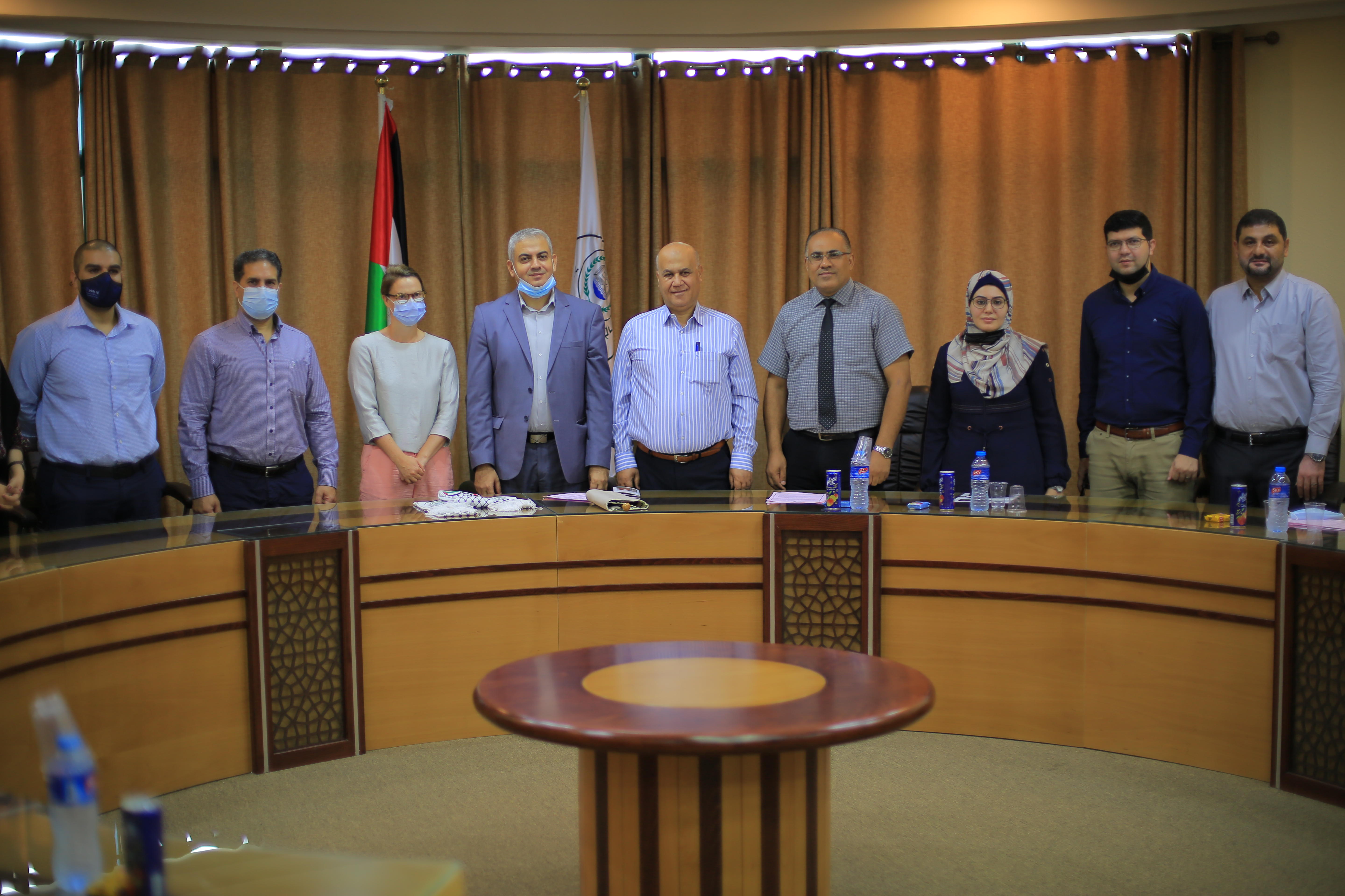 الجامعة الإسلامية تستقبل نائب الممثل الإيرلندي في فلسطين