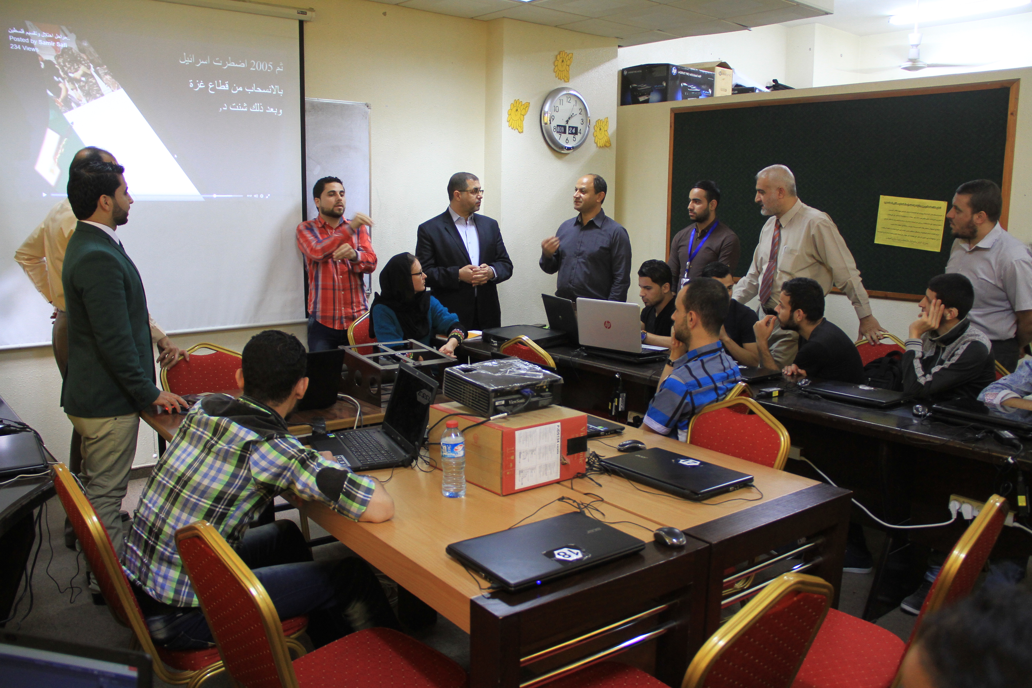 OCHA Delegation Visits IUG