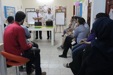 مشروع “مبادرون”3 ينظم ورشة عمل تعريفية بأنشطته وخدماته لرواد مسرعة الأعمال “Gaza Sky Geeks”