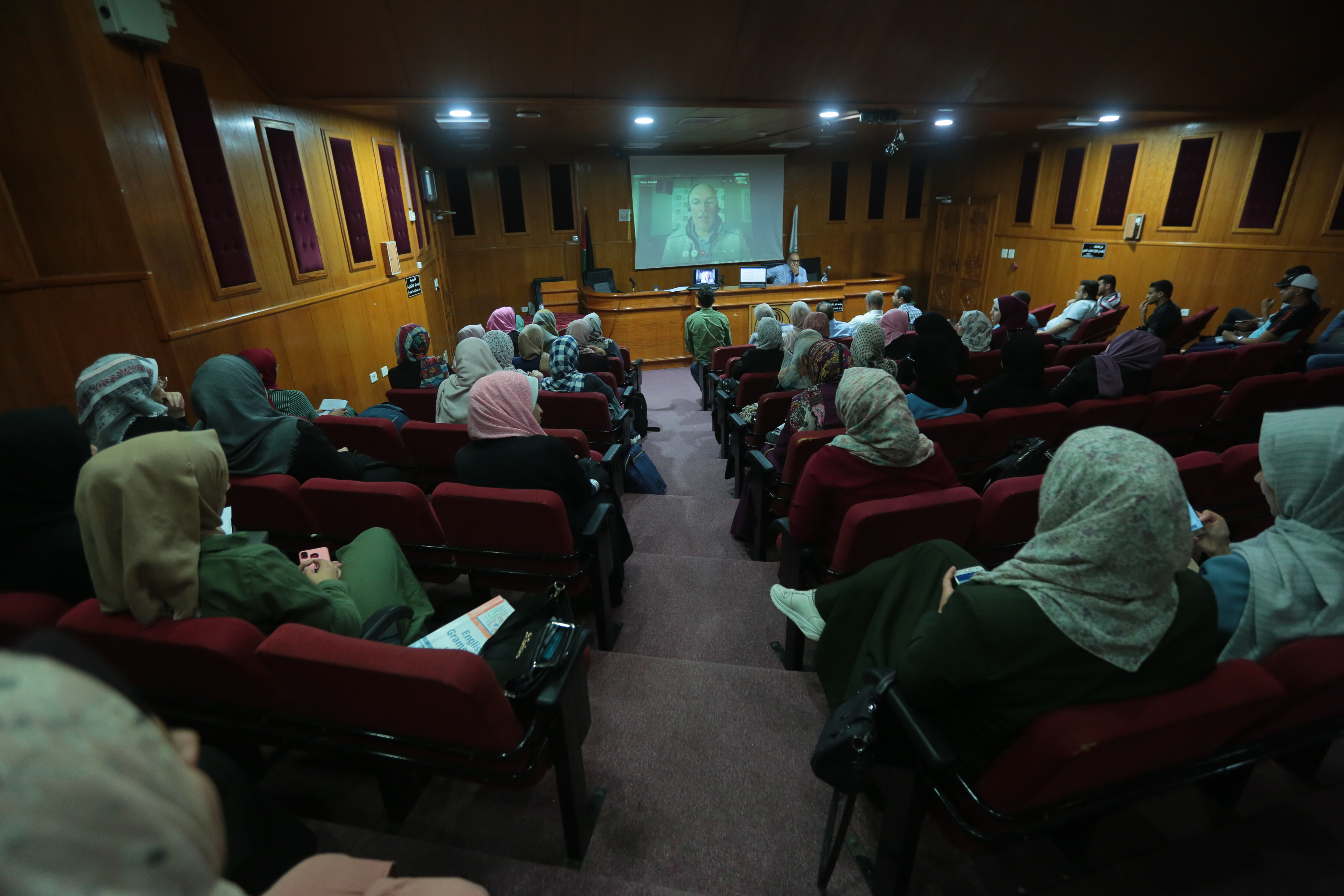 Skype Meeting with Canadian Activist about Palestinian Cause