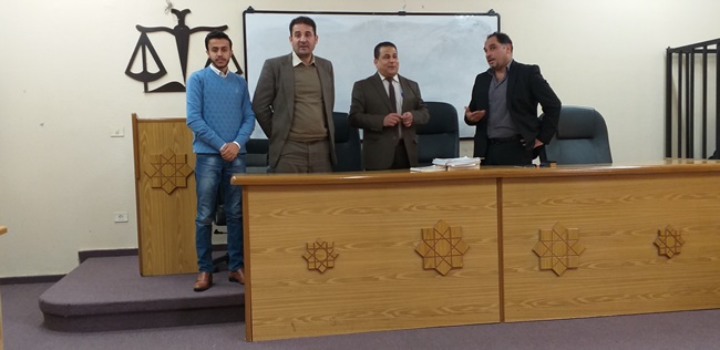 نادي طلاب الشريعة والقانون بالتعاون مع كلية الشريعة والقانون يعقد دورة “أصول مرافعةالنيابة والدفاع “