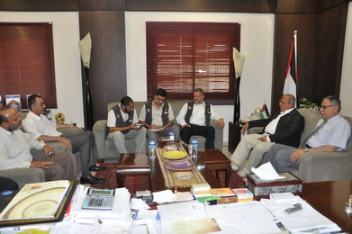 A Delegation from Relief Organization in South Africa Visits IUG