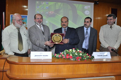 In collaboration with Al- Moultazem Company for Insurance and Investment, Architecture Department at IUG Honors the Students who participated in designing the Tourist Product