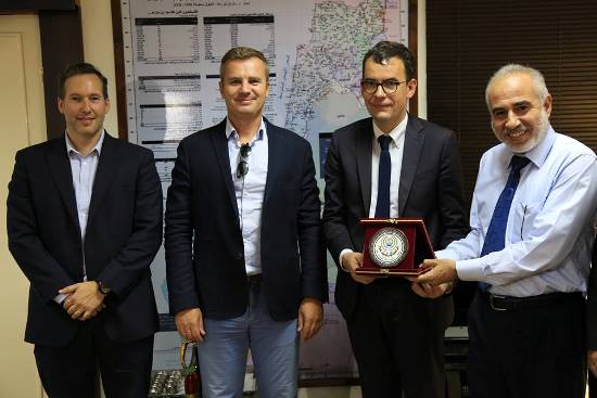 IUG Receives a Delegation from Consulate General of France- Jerusalem