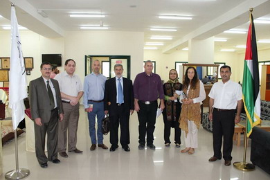 وفد من منظمة الأمم المتحدة للطفولة “اليونيسيف” يزور الجامعة