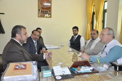 Prof. C.J.K Bulstrode Visits IUG