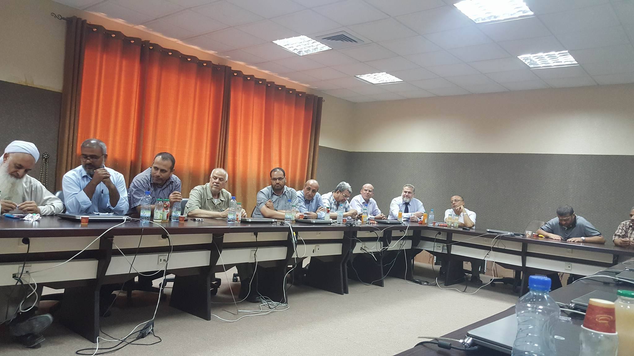 لقاءً ترحيبياً للهيئة التدريسية بمناسبة قرب بدء العام الجديد