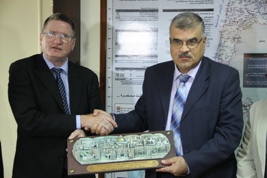 British Council’s Country Director Commends IUG’s Role in Educating People with Disability and Adopting Entrepreneurship