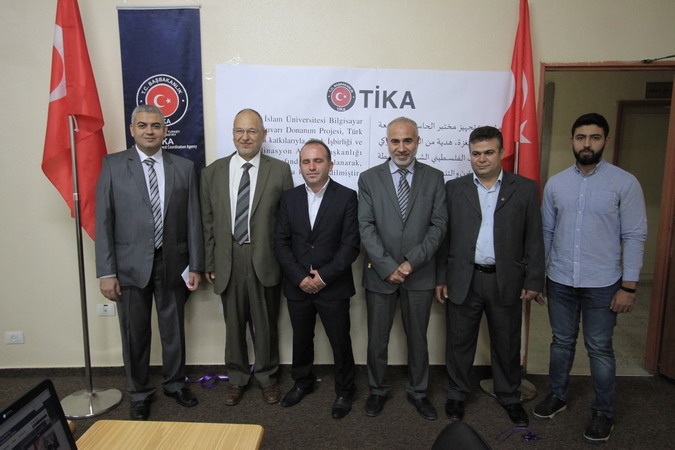 Opening New Scientific Lab at IUG