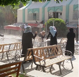 كلية العلوم الصحية تقوم بمبادرة حملة لبيك جامعتي
