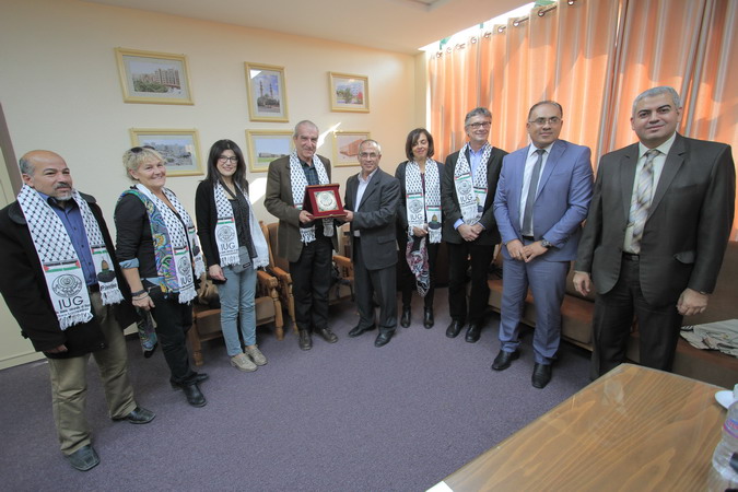 Within E+ ICM Delegation From Siena University Visits IUG