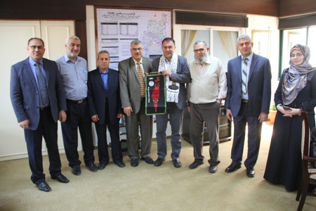 Daad  Representative in Palestine Visits IUG