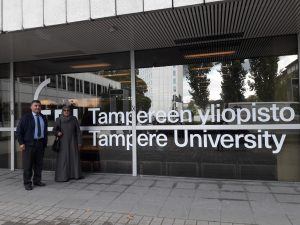 Two academics from Islamic University of Gaza visited Tampere University