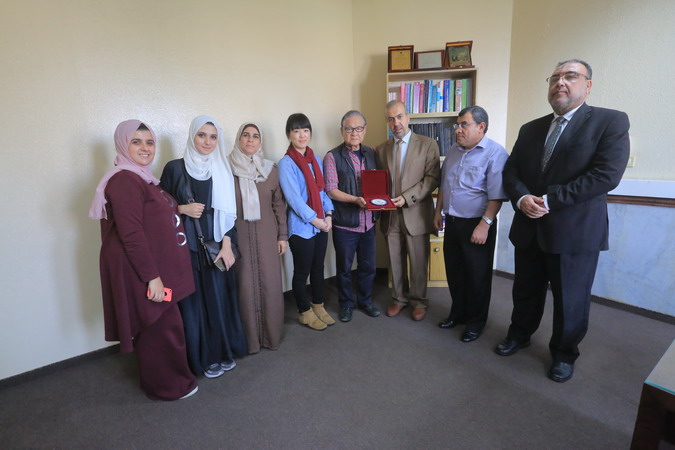Japanese Specialists Visit IUG Nursing Faculty