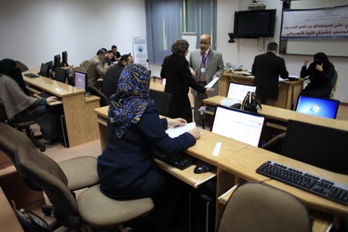 كلية التمريض تطلق المرحلة الثانية من برنامج التدريب الميداني المحوسب