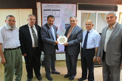 The DAAD Representative Visits IUG