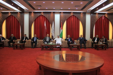 السفير العمادي يقدر رعاية الجامعة لذوي الاحتياجات الخاصة ويشيد بأنشطتها اللامنهجية